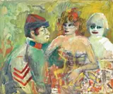 Il Nordista (o Il Sudista) by Mino Maccari, 1978, oil on canvas, offered May 2010