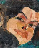 Giovanni Frangi, Assunta, oil on canvas