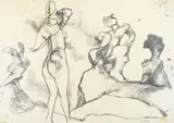Renato Guttuso, Figura tra i mostri a Bagheria