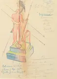 Thayaht, Portasigarette da tavolo Legionario