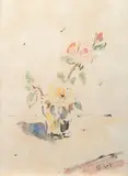 Filippo de Pisis, Fiori nel bicchiere