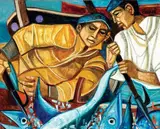 Lucio Ranucci, Mattanza, 2007, oil on canvas