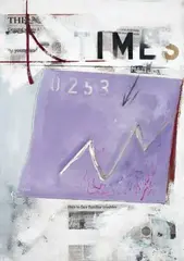 Times by Giuseppe Biasio, 2009, mixed media on canvas, offered May 2010