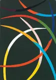 Dogon I by Piero Dorazio, 1994, oil on canvas, offered May 2010