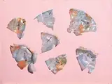 Project for the world by Christian Tobas, 1973, mixed media and collage on paper, offered May 2010