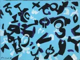 Senza titolo by Carla Accardi, 1989, tempera on paper, offered May 2010