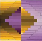 Victor Vasarely, Ango, 1979, oil on cardboard