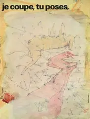 Ladislav Novák, Senza titolo, froissage on paper
