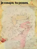 Senza titolo by Ladislav Novák, froissage on paper, offered May 2010