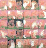Senza titolo by Maurizio Savini, 2001, chewingum and mixed media on feltro, offered May 2010