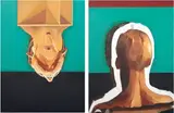Milena Dragicevic, Subtitles, 2003, oil on canvas
