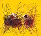 Roberto Crippa, Spirali, 1952, oil on canvas