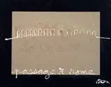 Ben Vautier, Passage à Rome, 1979, Acrilico