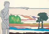 Renato Mambor, Paesaggio mostrato