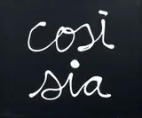 Ben Vautier, Così sia, 2005, acrylic on canvas