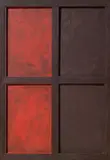 Finestra by Tano Festa, 1986, acrylic on canvas and legno, offered May 2010