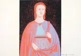 Andy Warhol, Sant'Apollonia, 1984, screenprint on paper Arches