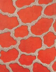 Davide Nido, H2O (Idroschiuma), 1997, collage and mixed media on canvas tesa on panel