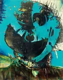 Paesaggio by Gianni Dova, 1956, oil on canvas, offered May 2010