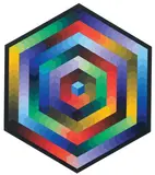 Hat-II by Victor Vasarely, 1971, acrylic on panel, offered May 2010