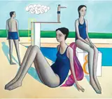 Giacomo Piussi, La piscina