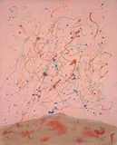 Paesaggio cinese by Giulio Turcato, 1969, oil and mixed media on canvas, offered May 2010