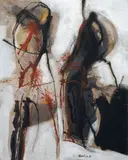 Toti Scialoja, Il segno rosso (studio)