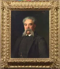 Ritratto di gentiluomo by Edoardo Gelli, oil on canvas, offered Mar 2010