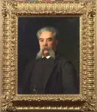 Edoardo Gelli, Ritratto di gentiluomo, oil on canvas