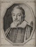 Antonio Tempesta, Ritratto del Cavaliere Ottavio Leoni, etching