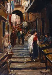 Strada di Napoli by Vincenzo Migliaro, offered Jun 2024