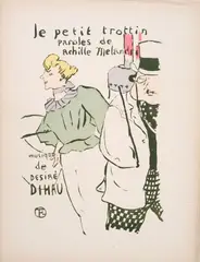 Le petit trottin by Henri de Toulouse-Lautrec, 1893, Printing after, offered May 2024