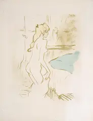 Etude de femme by Henri de Toulouse-Lautrec, 1893, First edition of, offered May 2024