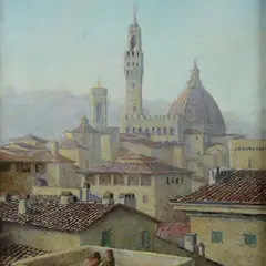 Vista su Firenze by Alphons Hollaender, offered Oct 2023