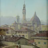 Alphons Hollaender, Vista su Firenze