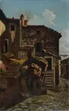 Vincenzo Cabianca, Strada di paese