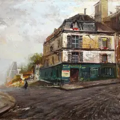 Attilio Melo, Paris, Montmartre