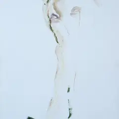 Face by Ernesto Treccani, oil on canvas, offered Sep 2023