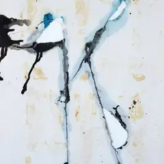 Shôzô Shimamoto, Without title, 1958, The work is registered in the Shozo Shimamoto Association with the n.