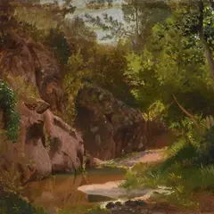 In the wood by Luigi Bechi, offered Sep 2023