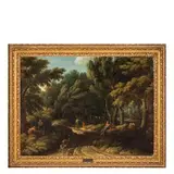 Gaspard Dughet, Paesaggio con figure