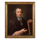 Giandomenico Porta, Ritratto di cardinale, Firmato su tela (sotto rintelo) Jan. Dom. Porta. Pin. / 1773 Olio su tela