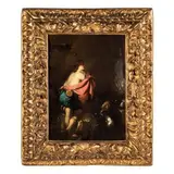 Thomas Willeboirts Bosschaert, Scena pastorale, oil on copper