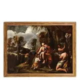 Giovanni Ghisolfi, Benedizione di Giacobbe, oil on canvas