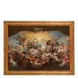 Sebastiano Conca, Trinità in Gloria tra Angeli e Santi