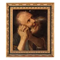 San Pietro Penitente by Giuseppe Antonio Petrini, oil on canvas, offered Jun 2016