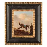 Philips Wouwerman, Soldato a cavallo, oil on panel