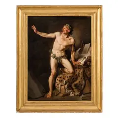 San Girolamo by Charles André van Loo, oil on canvas, offered Jun 2016