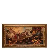 Antonio Molinari, L'imperatore ordina la condanna a morte di Santa Caterina e dei retori, oil on canvas