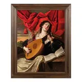 Gaspar de Crayer, Allegoria della Musica, oil on canvas